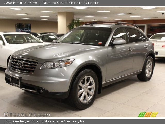 2008 Infiniti FX 35 AWD in Diamond Graphite Metallic