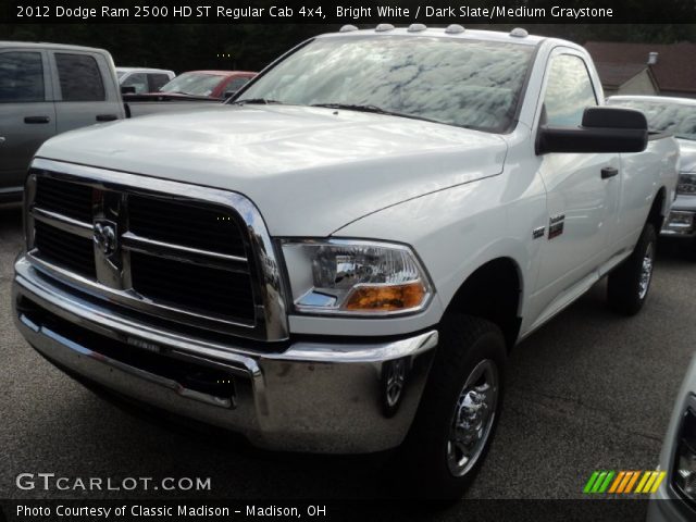 2012 Dodge Ram 2500 HD ST Regular Cab 4x4 in Bright White