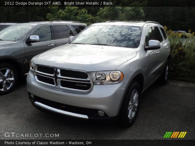 2012 Dodge Durango SXT AWD in Bright Silver Metallic