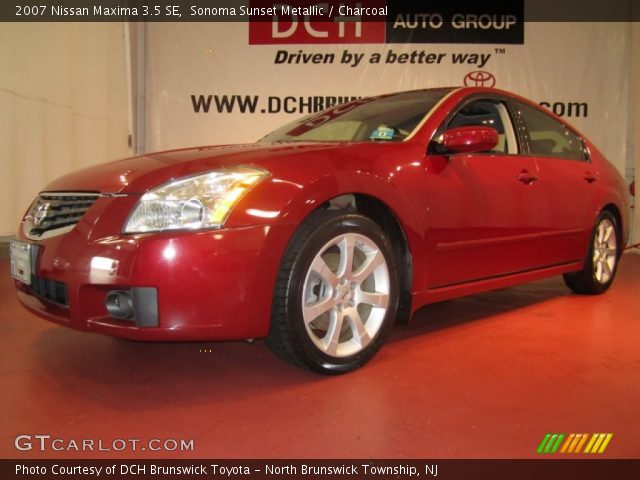 2007 Nissan Maxima 3.5 SE in Sonoma Sunset Metallic