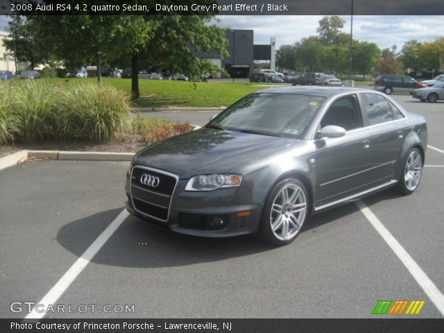 2008 Audi RS4 4.2 quattro Sedan in Daytona Grey Pearl Effect