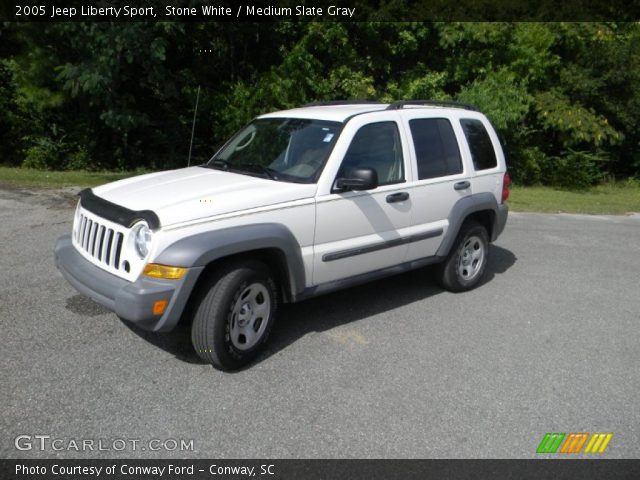 2005 Jeep Liberty Sport in Stone White