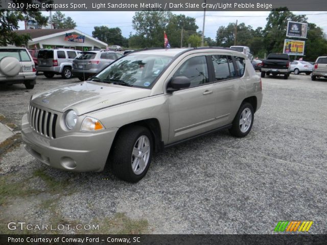 2010 Jeep Compass Sport in Light Sandstone Metallic