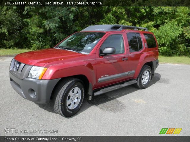 2006 Nissan Xterra S in Red Brawn Pearl