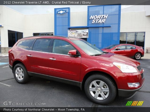 2012 Chevrolet Traverse LT AWD in Crystal Red Tintcoat
