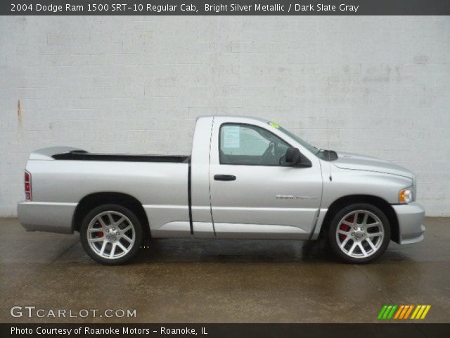 2004 Dodge Ram 1500 SRT-10 Regular Cab in Bright Silver Metallic