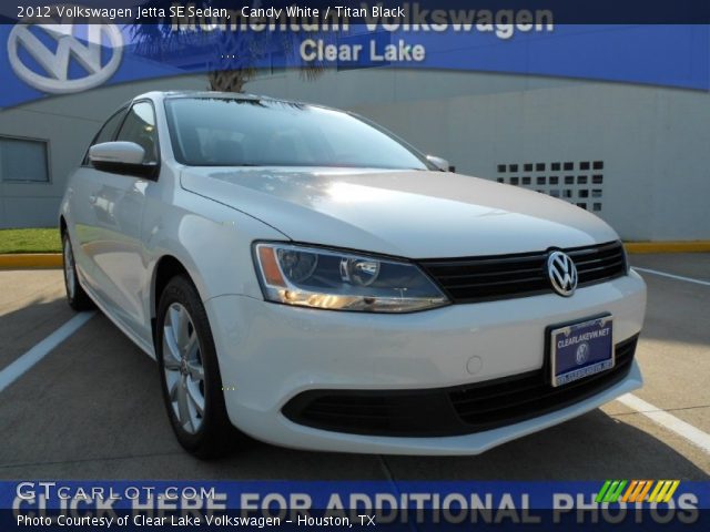 2012 Volkswagen Jetta SE Sedan in Candy White