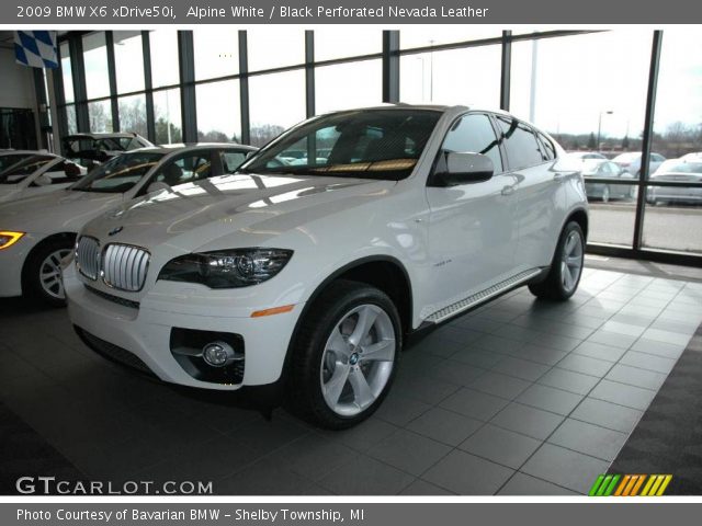 2009 BMW X6 xDrive50i in Alpine White