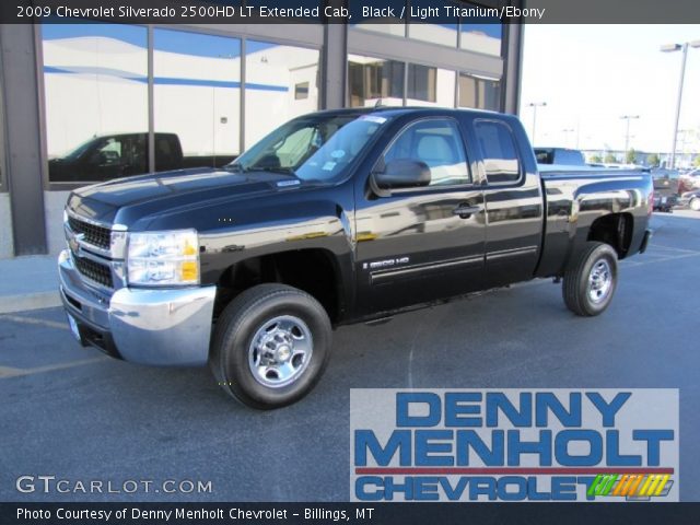 2009 Chevrolet Silverado 2500HD LT Extended Cab in Black