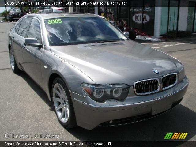 2005 BMW 7 Series 745Li Sedan in Sterling Grey Metallic