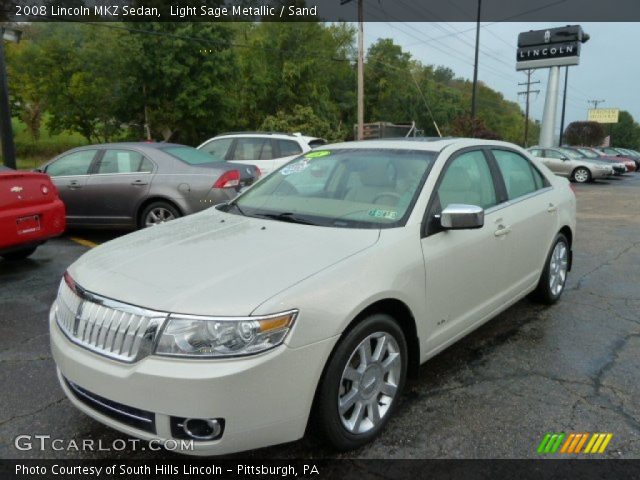 2008 Lincoln MKZ Sedan in Light Sage Metallic