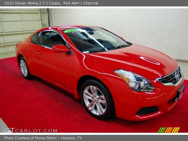 2010 Nissan Altima 2.5 S Coupe in Red Alert