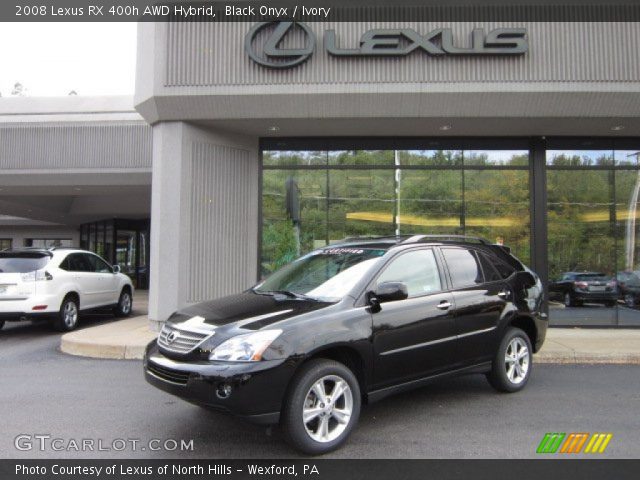 2008 Lexus RX 400h AWD Hybrid in Black Onyx