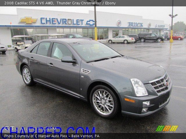 2008 Cadillac STS 4 V6 AWD in Thunder Gray ChromaFlair