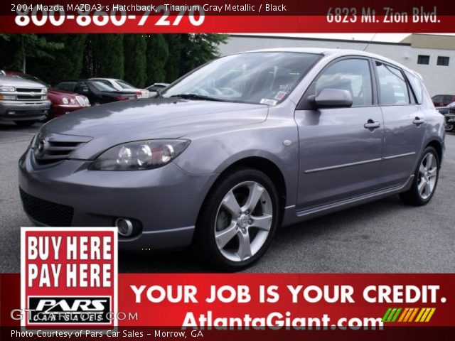 2004 Mazda MAZDA3 s Hatchback in Titanium Gray Metallic