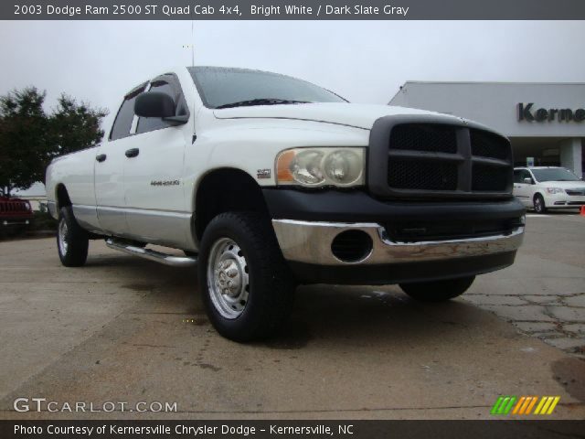 2003 Dodge Ram 2500 ST Quad Cab 4x4 in Bright White