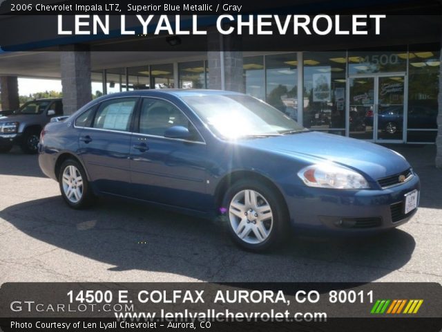 2006 Chevrolet Impala LTZ in Superior Blue Metallic