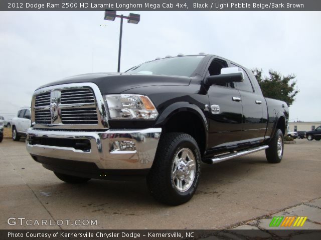 2012 Dodge Ram 2500 HD Laramie Longhorn Mega Cab 4x4 in Black