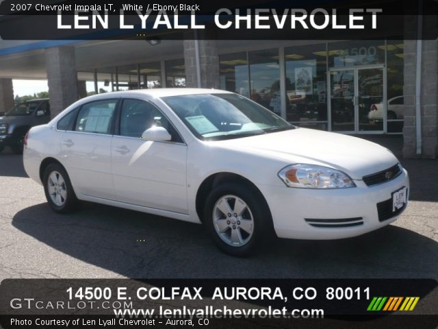 2007 Chevrolet Impala LT in White