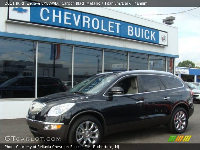 2011 Buick Enclave CXL AWD in Carbon Black Metallic