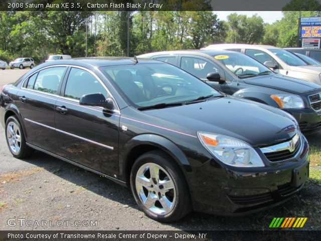 2008 Saturn Aura XE 3.5 in Carbon Flash Black