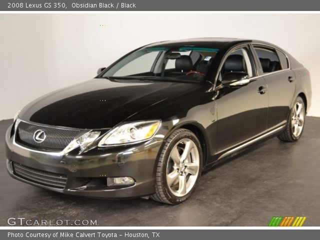 2008 Lexus GS 350 in Obsidian Black