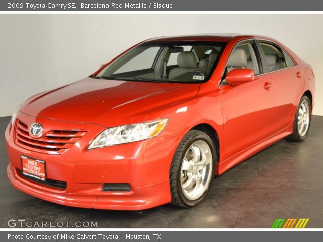 2009 Toyota Camry SE in Barcelona Red Metallic