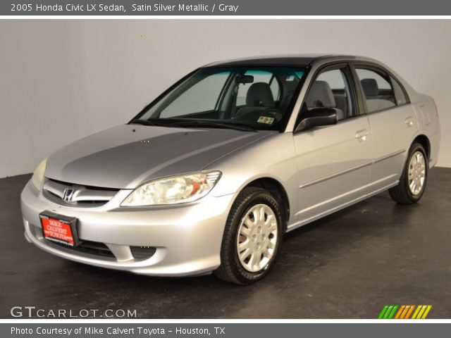 2005 Honda Civic LX Sedan in Satin Silver Metallic