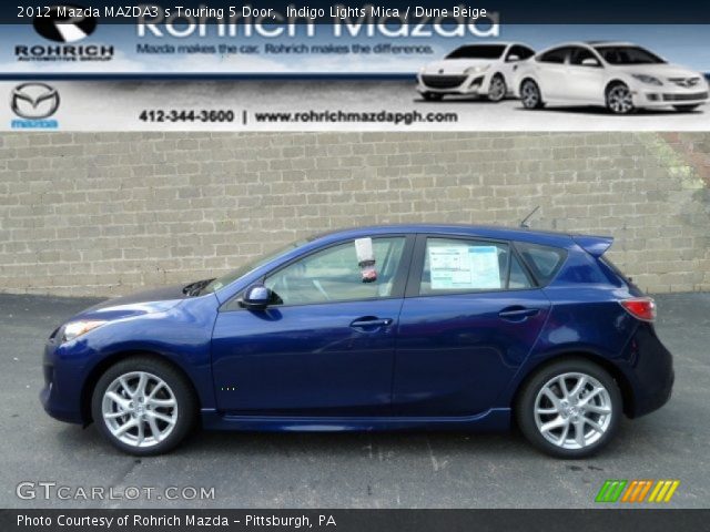 2012 Mazda MAZDA3 s Touring 5 Door in Indigo Lights Mica