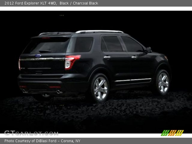 2012 Ford Explorer XLT 4WD in Black