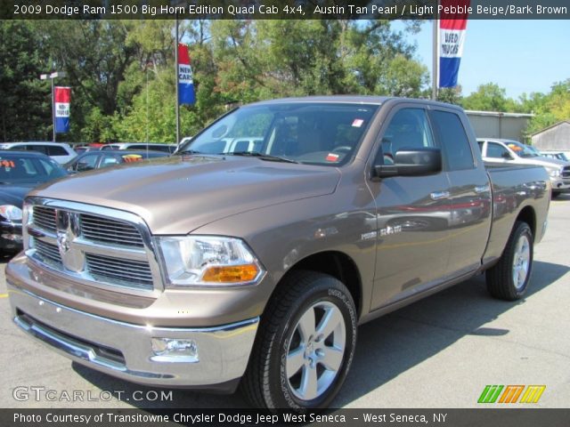 2009 Dodge Ram 1500 Big Horn Edition Quad Cab 4x4 in Austin Tan Pearl