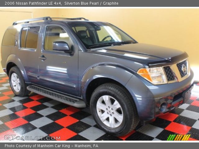 2006 Nissan Pathfinder LE 4x4 in Silverton Blue Pearl