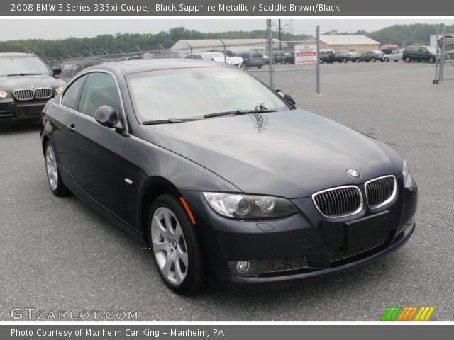 2008 BMW 3 Series 335xi Coupe in Black Sapphire Metallic