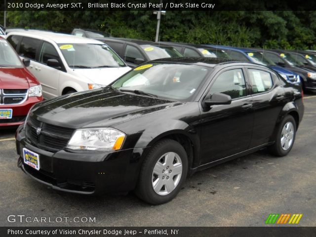 2010 Dodge Avenger SXT in Brilliant Black Crystal Pearl