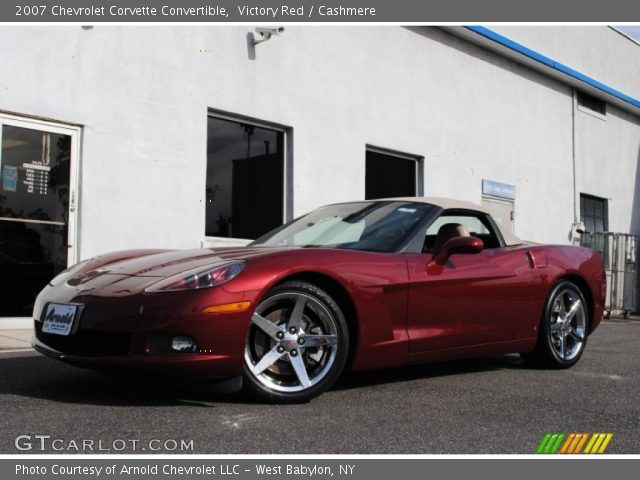 2007 Chevrolet Corvette Convertible in Victory Red