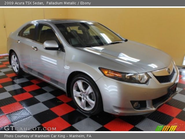 2009 Acura TSX Sedan in Palladium Metallic