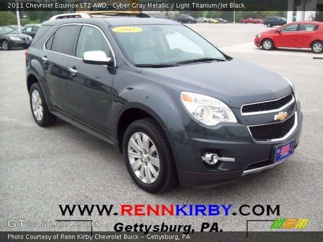 2011 Chevrolet Equinox LTZ AWD in Cyber Gray Metallic