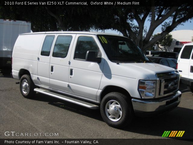 2010 Ford E Series Van E250 XLT Commericial in Oxford White