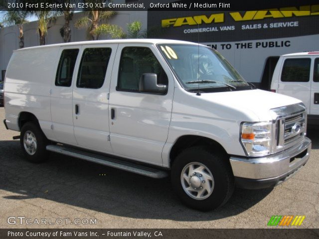 2010 Ford E Series Van E250 XLT Commericial in Oxford White