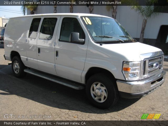 2010 Ford E Series Van E250 XLT Commericial in Oxford White