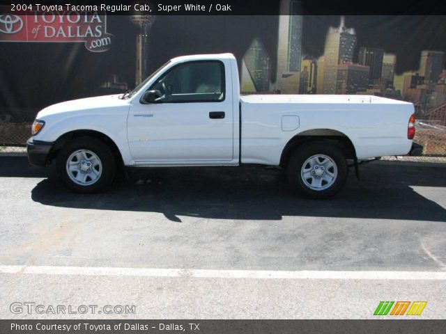 2004 Toyota Tacoma Regular Cab in Super White