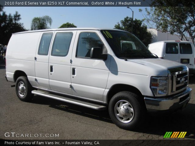 2010 Ford E Series Van E250 XLT Commericial in Oxford White