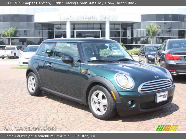 2010 Mini Cooper Hardtop in British Racing Green Metallic