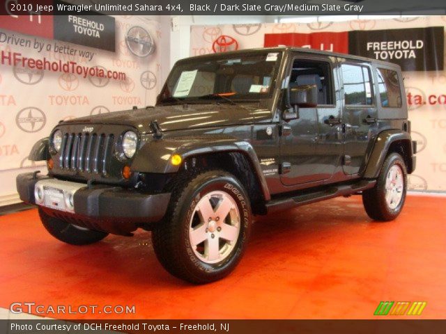 2010 Jeep Wrangler Unlimited Sahara 4x4 in Black