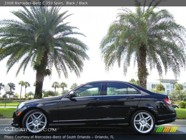 2008 Mercedes-Benz C 350 Sport in Black