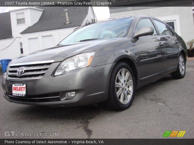 2007 Toyota Avalon Limited in Phantom Gray Pearl