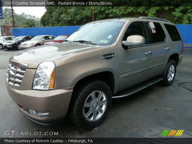 2007 Cadillac Escalade AWD in Radiant Bronze