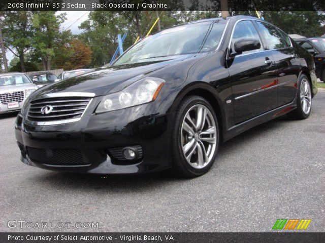 2008 Infiniti M 35 S Sedan in Black Obsidian