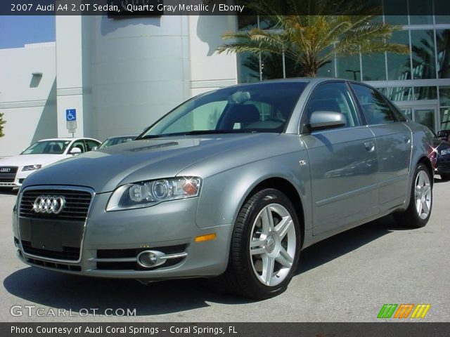 2007 Audi A4 2.0T Sedan in Quartz Gray Metallic