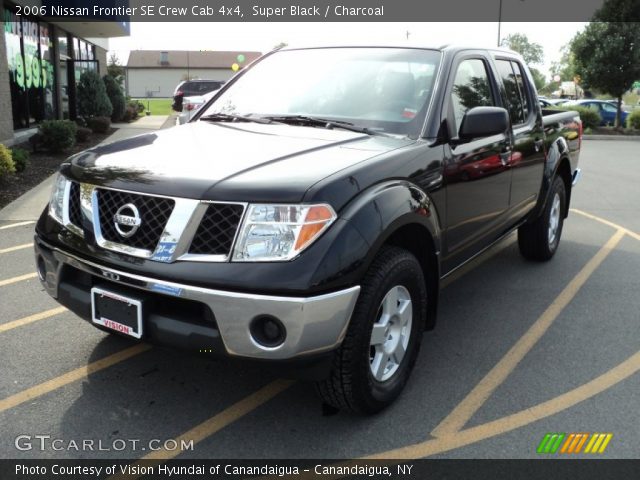 2006 Nissan Frontier SE Crew Cab 4x4 in Super Black